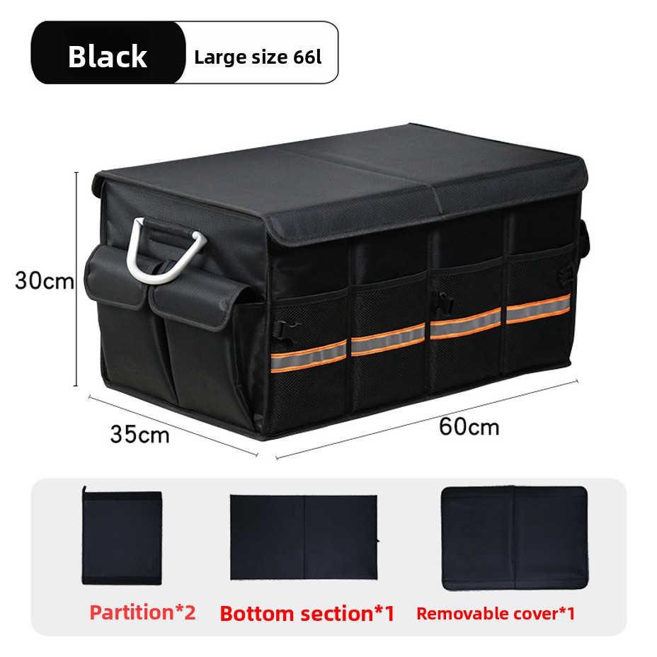 Car Trunk Organizer Foldable Storage Box - Organisateur de coffre de voiture pliable