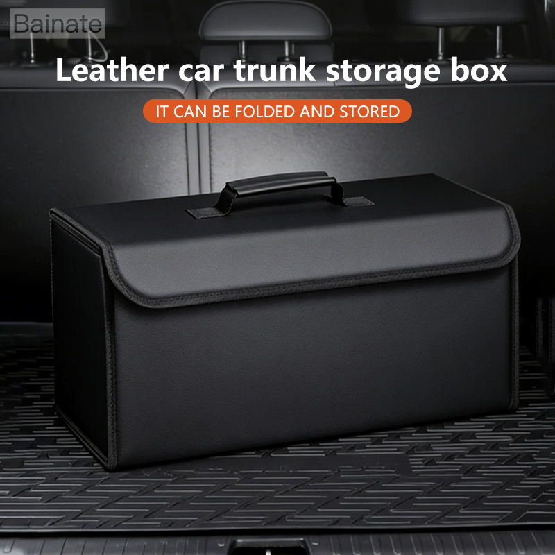 Car Trunk Organizer Foldable Storage Box - Organisateur de coffre de voiture en