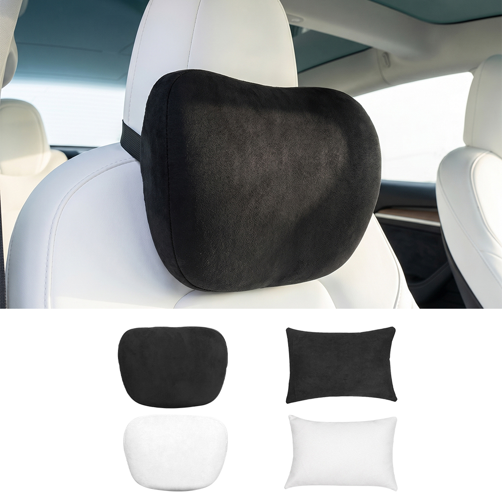 Coussin de soutien lombaire et - Memory Foam Car Neck Pillow Lumbar Support avis et prix