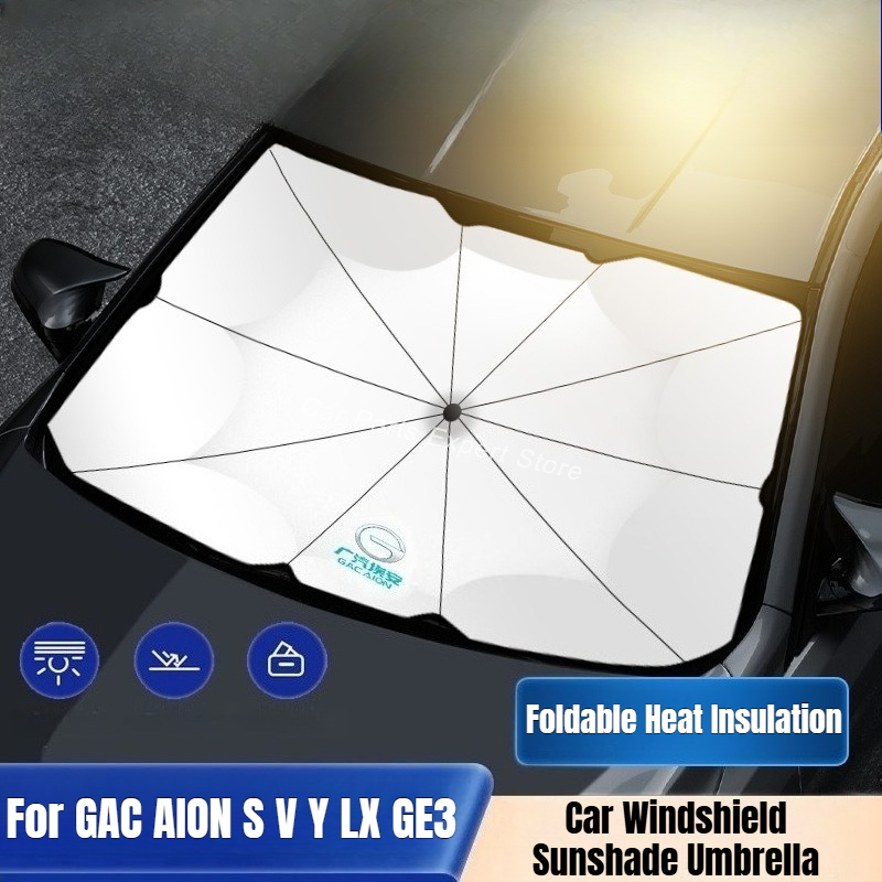 Pare-soleil pliable pour pare- - Car Sunshade Windshield Umbrella Foldable avis et prix