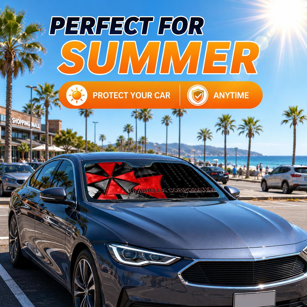 Pare-soleil pliable pour pare- - Car Sunshade Windshield Umbrella Foldable avis et prix