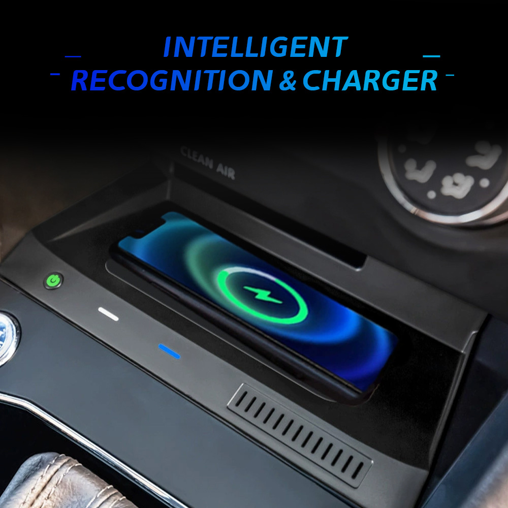 Tapis de chargement sans fil p - Wireless Car Charger Mount Fast Charging avis et prix