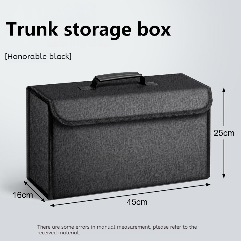 Organisateur de coffre de voit - Car Trunk Organizer Foldable Storage Box avis et prix
