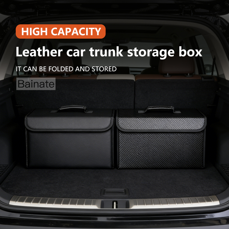 Organisateur de coffre de voit - Car Trunk Organizer Foldable Storage Box avis et prix